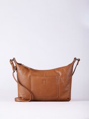 Lakeland Leather Brown Talkin Small Cross-Body Bag - Image 2 of 6