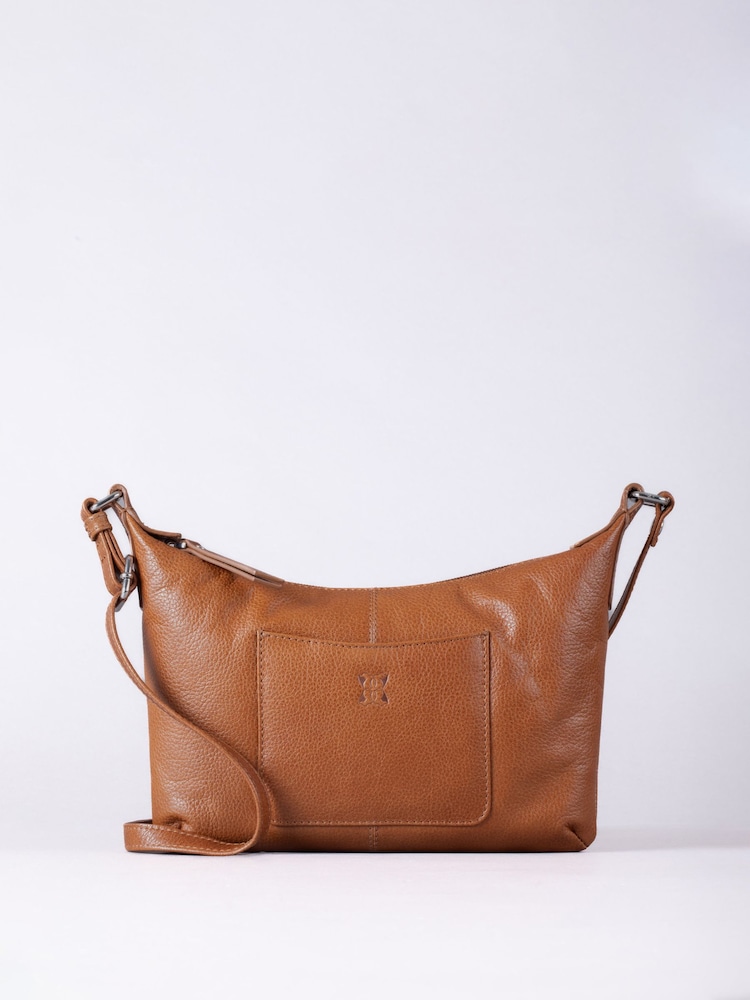 Lakeland Leather Brown Talkin Small Cross-Body Bag - Image 2 of 6