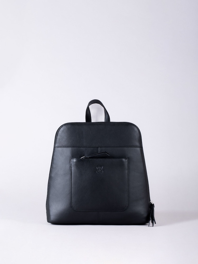 Lakeland Leather Black Talkin Backpack - Image 2 of 6