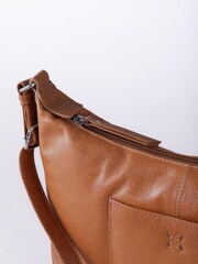 Lakeland Leather Brown Talkin Shoulder Bag - Image 4 of 6