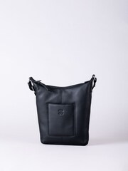 Lakeland Leather Black Medium Talkin Cross-Body Bag - Image 1 of 6