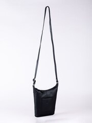 Lakeland Leather Black Medium Talkin Cross-Body Bag - Image 5 of 6