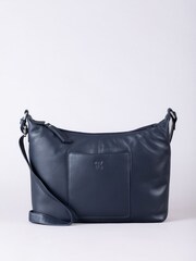 Lakeland Leather Blue Talkin Shoulder Bag - Image 2 of 6
