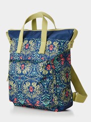 Joe Browns Green Recycled Content Soft Roll Top Printed Backpack - Image 2 of 5