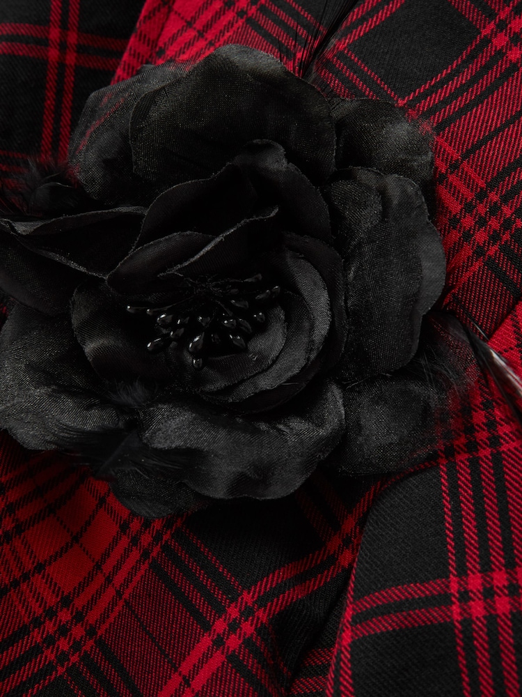 Joe Browns 100% bombaž na vezalke; z vezalkami Tartan karirast; s karirastim vzorcem dolga obleka z vzorcem Corsage - Slika 8 iz 8 Joe Browns 100% bombaž na vezalke; z vezalkami Tartan karirast; s karirastim vzorcem dolga obleka z vzorcem Corsage - Slika 8 iz 8