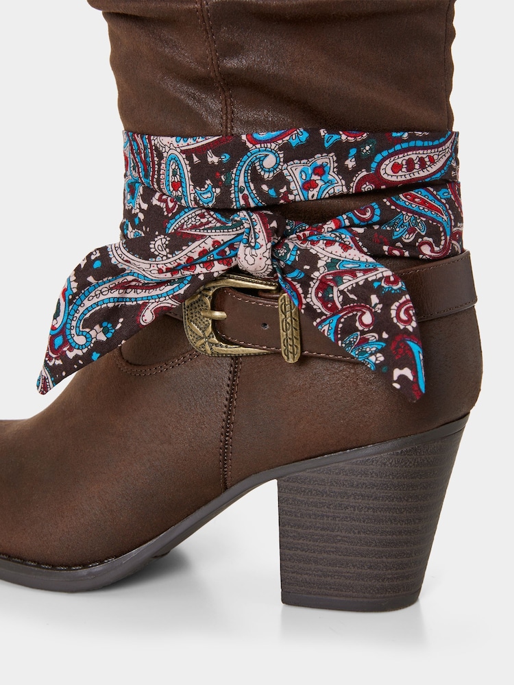 Joe Browns – Kniehohe Stiefel mit Bandana-Besatz - Bild 6 von 6 Joe Browns – Kniehohe Stiefel mit Bandana-Besatz - Bild 6 von 6