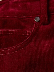 Joe Browns Red Berry Bootcut Cord Trousers - Image 3 of 8