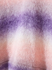 Joe Browns Oversized Sloe Joes Super Soft Ombre V-Neck Jumper - Imagen 9 de 9