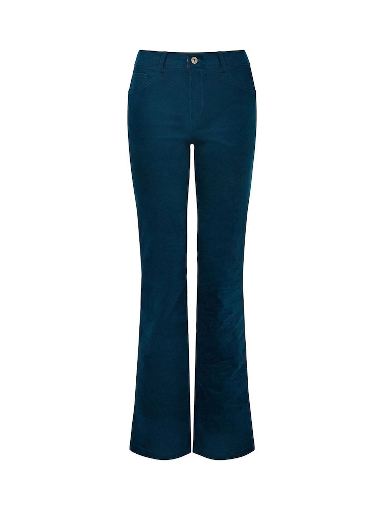 Joe Browns Blue Moleskin Bootcut Co-Ord Trousers - Image 5 of 5