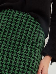 Joe Browns Green Dogtooth Check 2-In-1 Skirted Leggings - Image 3 of 6