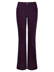 Joe Browns Purple Bootcut Moleskin Trousers - Image 5 of 5