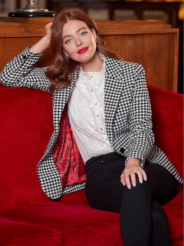 Joe Browns Kombijacke mit Hahnentrittmuster - Bild 1 von 10 Joe Browns Kombijacke mit Hahnentrittmuster - Bild 1 von 10