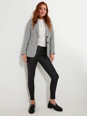 Joe Browns Black Dogtooth Check Co-Ord Jacket - Image 3 of 10