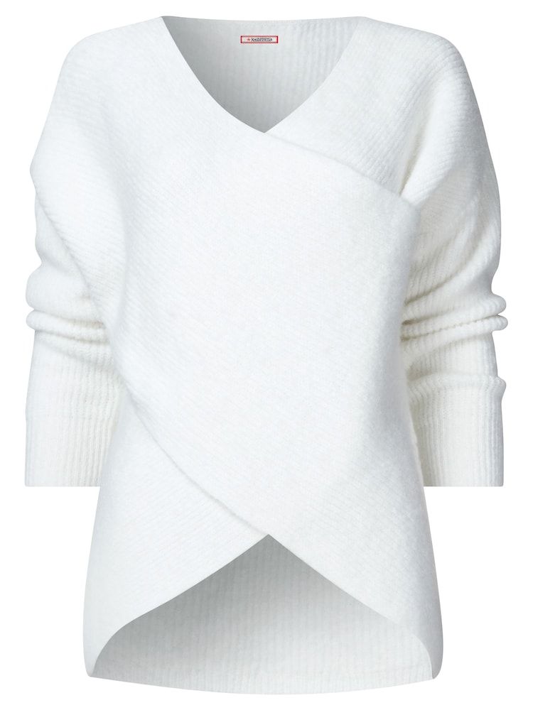 Joe Browns Cream Oversized Slouchy Wrap Jumper - Image 5 of 5