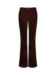 Joe Browns Brown Chocolate Bootcut Moleskin Trousers - Image 5 of 5