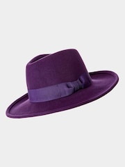 Joe Browns pentlja Podrobnosti Wire Rim Wool Fedora - Slika 2 iz 4