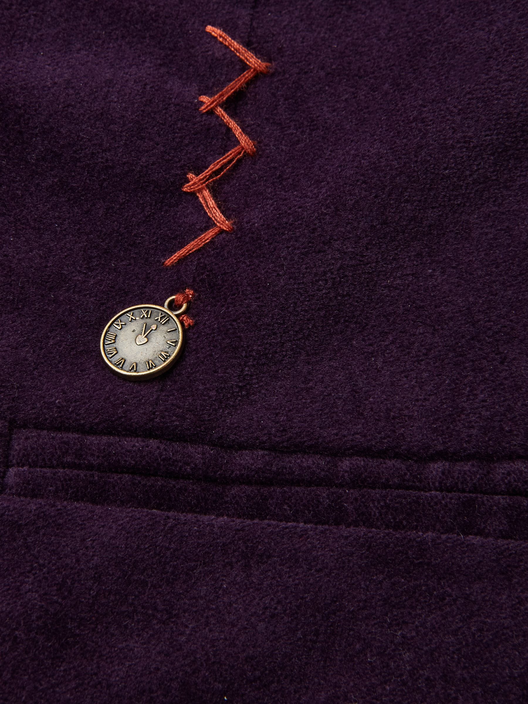 Buy Joe Browns Purple Stitch Detail Moleskin Velvet Jacket