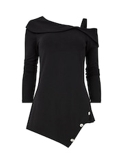 Joe Browns Off The Shoulder Asymmetric Long Line Top - Imagen 5 de 5