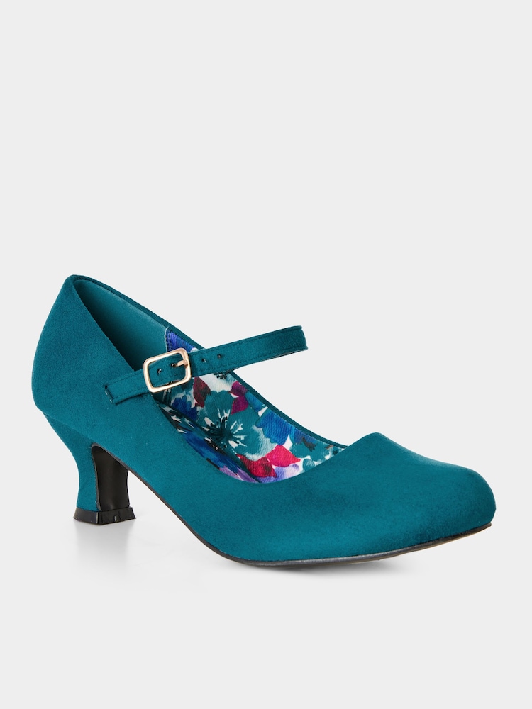 Joe Browns Green Vintage Mary Jane Shoes - Image 2 of 6