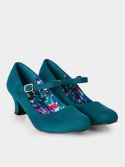 Joe Browns Green Vintage Mary Jane Shoes - Image 3 of 6