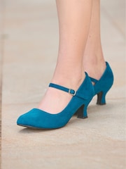 Joe Browns Green Vintage Mary Jane Shoes - Image 5 of 6