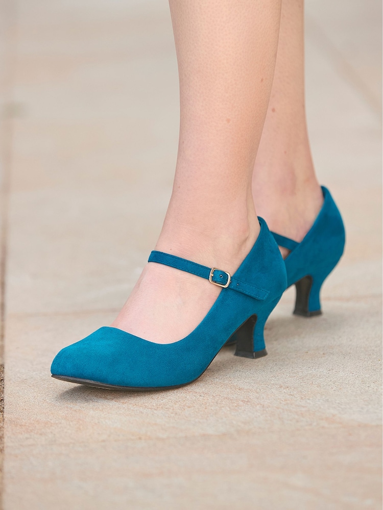 Joe Browns Green Vintage Mary Jane Shoes - Image 5 of 6