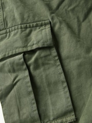 Joe Browns Green Woven Multipocket 100% Cotton Cargo Trousers - Image 6 of 7