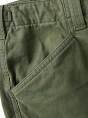 Joe Browns Green Woven Multipocket 100% Cotton Cargo Trousers - Image 7 of 7
