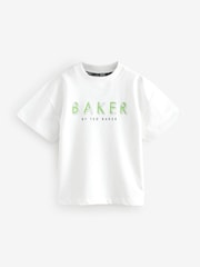 Baker by Ted Baker Graphic Print T-Shirts 3 Pack - Image 3 of 7