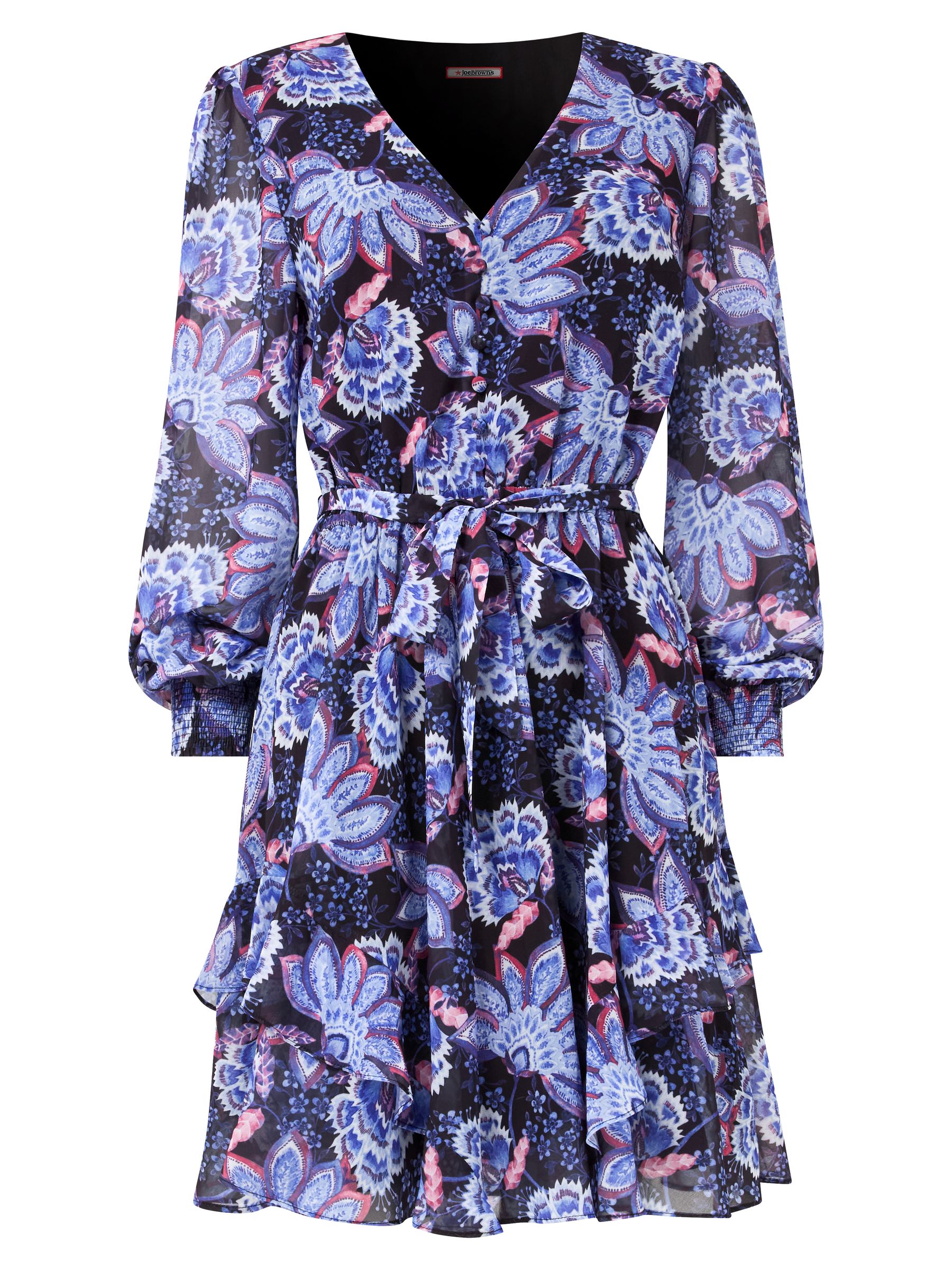 Buy Joe Browns Purple Tie Waist Floaty Mini Dress from Next Canada