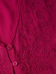 Joe Browns Pink Embroidered Lace Trim Tunic Top - Image 7 of 8
