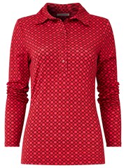 Joe Browns Pink Retro Geometric Print Collared Jersey Shirt - Image 5 of 5