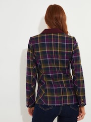 Joe Browns Purple Heritage Check Mix and Match Jacket - Image 2 of 10