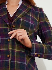 Joe Browns Purple Heritage Check Mix and Match Jacket - Image 5 of 10