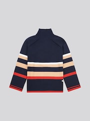 U.S. Polo Assn. Womens Striped Longline Jumper - Image 5 of 7