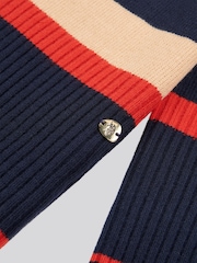 U.S. Polo Assn. Womens Striped Longline Jumper - Image 7 of 7