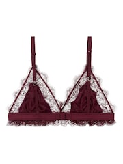 Love Stories Red Love Lacey Bralette - Image 2 of 5