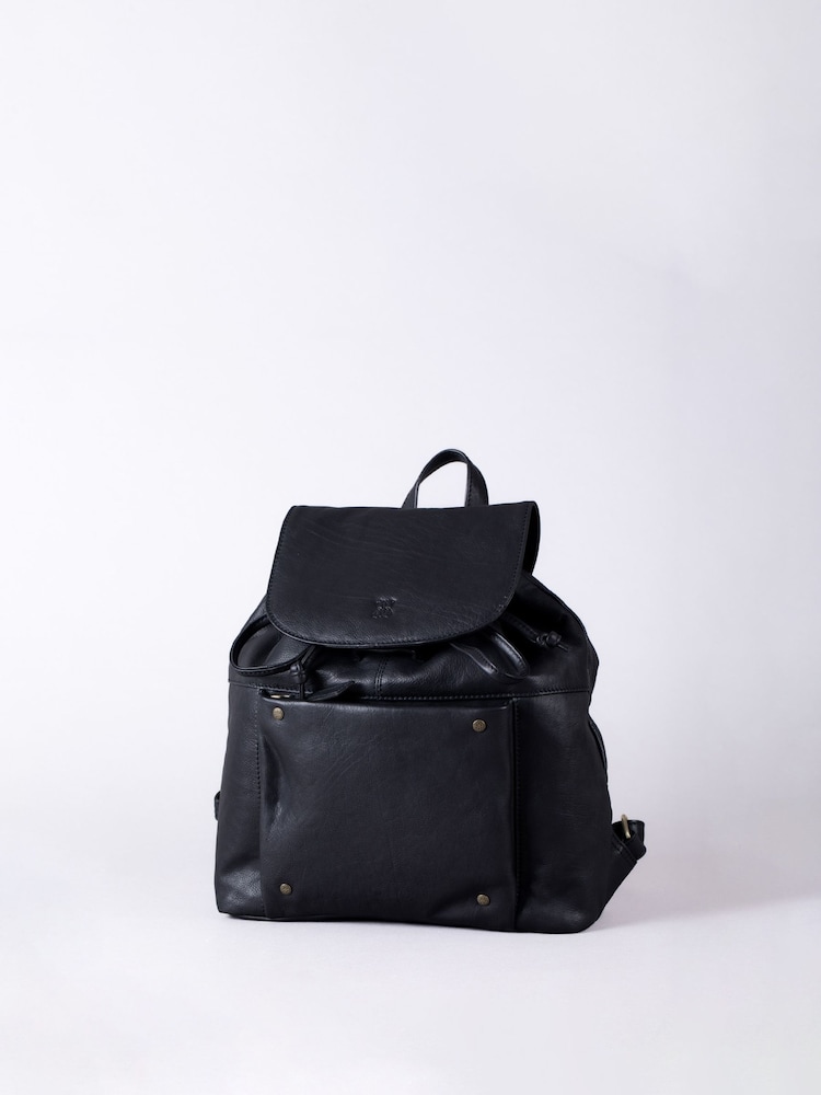 Lakeland Leather Black Harstone Backpack - Image 1 of 5
