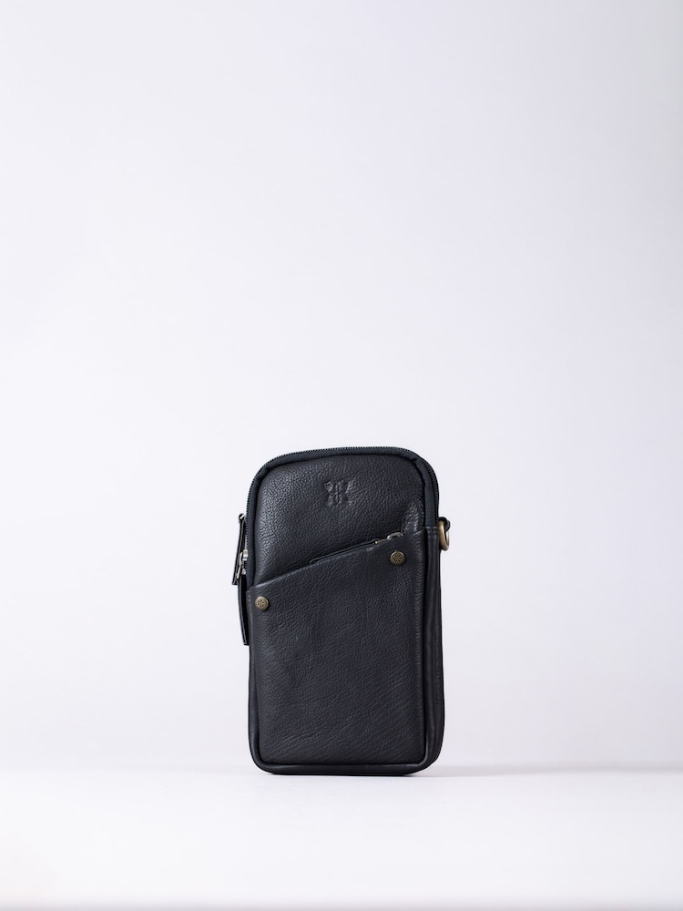 Lakeland Leather Black Harstone Travel Bag - Image 1 of 5