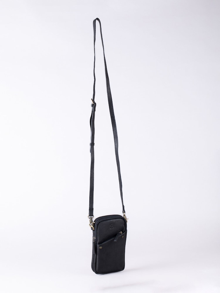 Lakeland Leather Black Harstone Travel Bag - Image 2 of 5