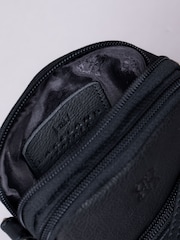 Lakeland Leather Black Harstone Travel Bag - Image 3 of 5