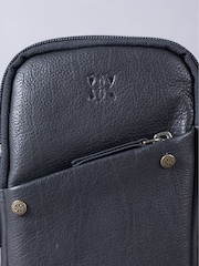Lakeland Leather Black Harstone Travel Bag - Image 5 of 5