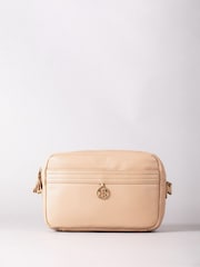 Lakeland Leather Taupe Cartmel Boxy Cross-Body Bag - Image 2 of 7