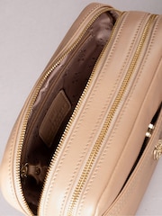 Lakeland Leather Taupe Cartmel Boxy Cross-Body Bag - Image 7 of 7