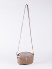 Lakeland Leather Taupe Coniston Cross Body Camera Bag - Image 4 of 7