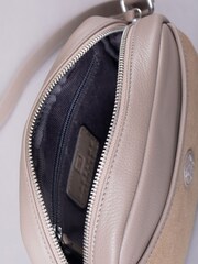 Lakeland Leather Taupe Coniston Cross Body Camera Bag - Image 6 of 7