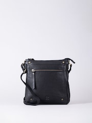 Lakeland Leather Black Harstone Large Cross Body Bag - Image 2 of 7