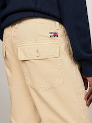 Tommy Jeans Gold Isaac Canvas Chino Trousers - Image 3 of 5