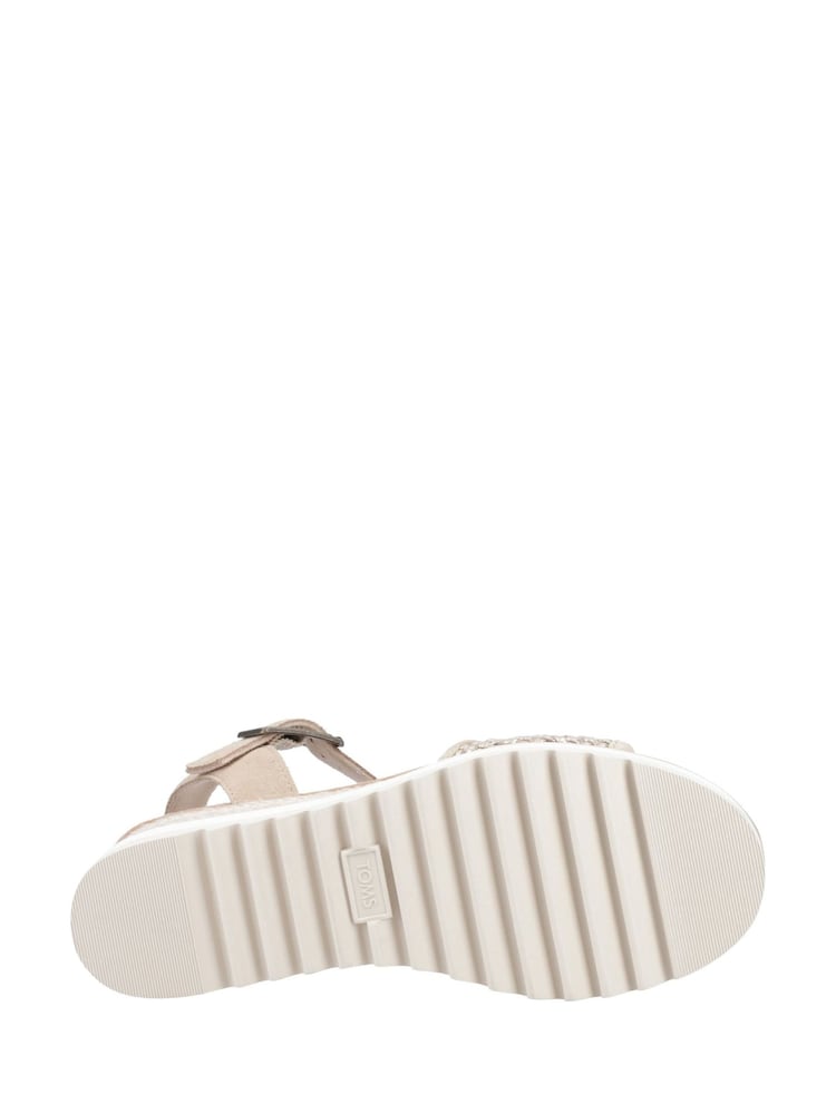 TOMS Diana Wedge Canvas Sandals - Image 4 of 4