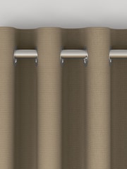 Mink Brown Cotton Made to Measure 100% Cotton Curtains - Image 7 of 8